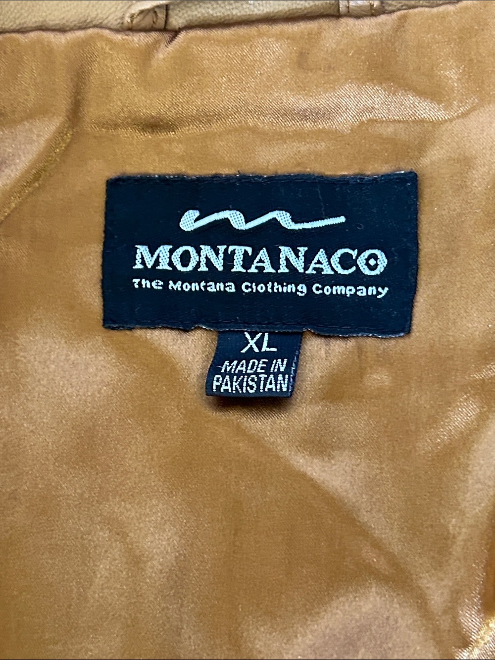 MONTANACO WOMENS SOFT VINTAGE BRAIDED LEATHER COAT SZ XL - Picture 6 of 12